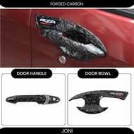 FORGED CARBON JONI Perodua Myvi Bezza Axia Alza Ativa Aruz Door Handle Bowl Cover Accessories