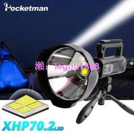 最亮X702 LED手電筒防水便攜式探照X70 X50定焦手提工作適合營足