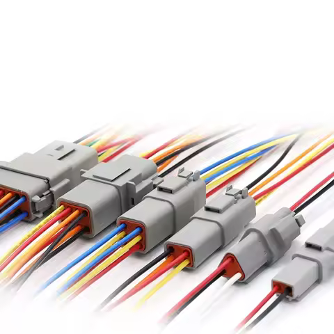 5 Sets Deutsch DT Waterproof Electrical Connector (DT06 - 2S/DT04 - 2P) with 15cm Wiring Harness - 2