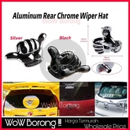 Rear Wiper Knob Glanz Hitman Hangloose Chrome Wiper Hat universal jazz perodua myvi kancil kenari al
