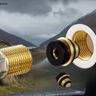 2/4Pcs Durable Brass Faucet Silicone Sealing Ring, Leak-Proof
