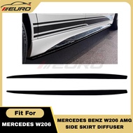 Mercedes Benz C Class W206 C300 C63 C43 Bodykit AMG Side Skirt Diffuser Extension
