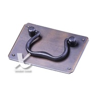 Antique C-Shaped Handle Size 69*110*76 Mm. Dark Coffee Color (K2173)