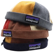 Classic and stylish Patagonia beanie hat, men's windproof and warm hat, suitable for couples.