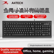A4TECH | Wired Keyboard and Mouse Set for PC Notebook Office Home Gaming