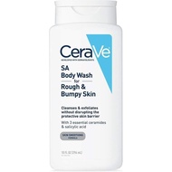 CeraVe Salicylic Acid Body Wash, Exfoliates Rough and Bumpy Skin, 10oz | Skin Care, Hyaluronic Acid,