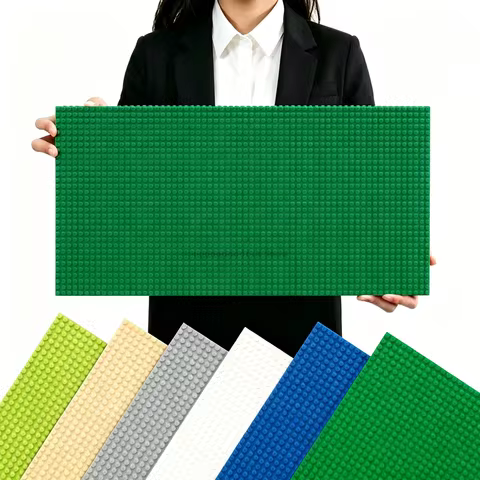 32*64 Dots Classic Building Blocks Base Plate,Kids DIY Assembly Blocks Wall Baseplate,Educational To