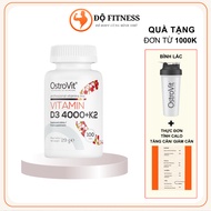 Vitamin D3 4000 + K2 Ostrovit Thực Phẩm Bổ Sung hỗ trợ xương khớp Tăng Sức Đề Kháng Hệ Miễn Dịch Săn
