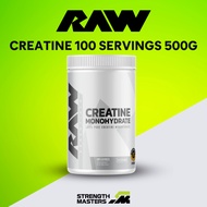 Raw Nutrition Creatine | 100 servings | 500g | Pure Creatine Monohydrate