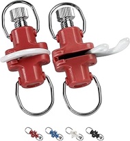 BLUEWING 2pcs Zirconia Outrigger and Flat Line Release Clip UV Resistance for Trolling Fishing with