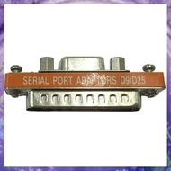 (Y W Z H)DB9 Female to DB25 Male Mini Serial Port Cable Adapter Gender Changer