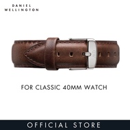 For Classic 40mm - Daniel Wellington Classic Strap 20mm Leather - Leather watch band - For men - DW official