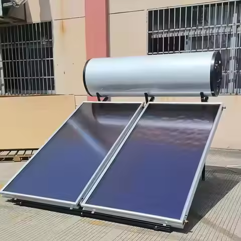 Hot-selling 200L flat-panel integrated pressure solar water heater, rooftop household energy-saving 