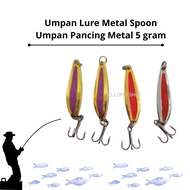 Metal Spoon Lure Bait 5 gram Metal Fishing Bait