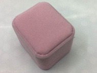 高級質感粉色戒指盒｜女士珠寶首飾收納盒｜香港精品配件