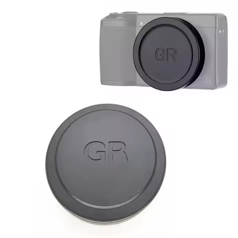 GR3x GR3 GR2 Black Metal Lens Cap Cover Protector for RICHO Ricoh GR IIIx , GR III , GR II GRIIIx GR