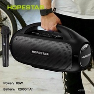 KTV Portable High-Power Bluetooth Speaker A50Car-mounted Outdoor Portable Microphone80W Subwoofer HO