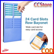 Employee Card Holder Plastic White