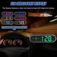 GPS HUD Speedometer Display For Cars, Trucks, SUVs, Digital MPH/KM/H Speedometer, USB Plug And Play 