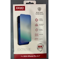 Kính cường lực chống ánh sáng xanh Bagi Dino Extreme cho iPhone 15 16 Plus/ Pro/ Pro Max - Hàng Chín