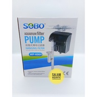 HOB FILTER FOR AQUARIUM PENAPIS AIR AKUARIUM SOBO WP606H