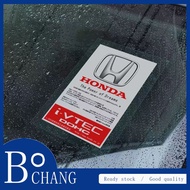BCHonda Car Windshield Sticker Anti-static Striped Honda Retro Pattern for Car Window Decor for City