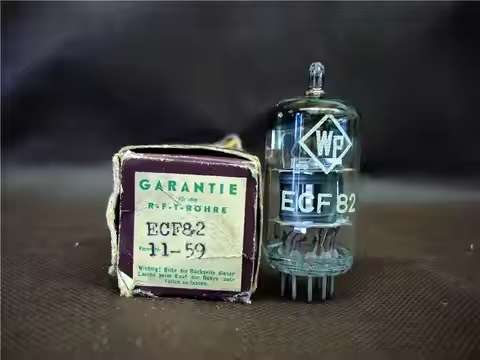 Free shipping brand new germany ECF82 Electronic amplifier valve tube Can replace 6F2 ECF82 6U8A Aud