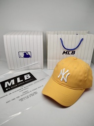 Topi Baseball NY Big Vintage Kuning G-688