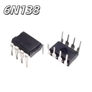 6N138 6N138M In-Line DIP8 High-Speed Optocoupler Photocoupler Chip