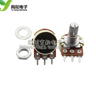 Single Potentiometer B10K Tripod 10K Handle Length 15mm Horizontal WH148 Potentiometer