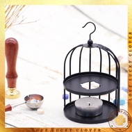 Classic European Style Wax Flow Oven Lacquer melting furnace Nordic style Literary iron frame