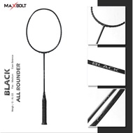 Racket Badminton Maxbolt Black 35 Lbs Max Original