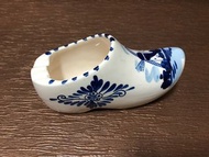 荷蘭木屐手繪青花陶瓷鞋子（全新庫存）