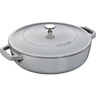 STAUB Cast Iron Chistera, Graphite-Grey 24cm