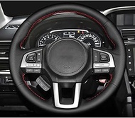 Steering Wheel Covers for Subaru Legacy XV 2015-2017 Outback 2014-2017 Forester 2015-2018, Customized Car Steering Wheel Cover