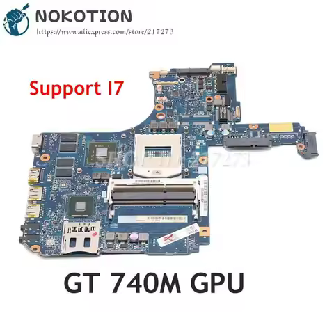 For TOSHIBA H000072400 H000053270 Satellite L50-A666 L50 L50-A Laptop Motherboard GT740M GPU i3 i5 i