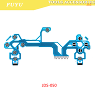 FUYU สำหรับ PS4 DS4 Pro Slim Controller ฟิล์มนำไฟฟ้าสีฟ้า JDS 050 040 030 010