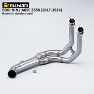Kawasaki Z650 and 650 NINJA650 2017 2024 Motorcycle Exhaust Modification Integrated Front Exhaust St