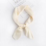Fashion monochrome scarf, women's headband shawl 70 * 70cm
