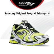 Saucony Progrid Triumph 4 Lifestyle Sneakers Shoes Men - Yellow/Silver S70704-6