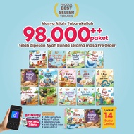 buku paket dongeng cerita hewan anak islami bergambar sebelum pengantar tidur 1 2 3 tahun