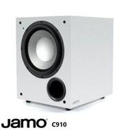 永悅音響 JAMO C910 10吋重低音喇叭 白色 贈重低音線3M 全新公司貨 歡迎+露露通詢問 免運