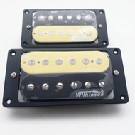 Wilkinson ปิ๊กอัพอัลนิโกกีตาร์ฮัมบัคเกอร์ปิ๊กอัพ4c ผลิตในประเทศเกาหลีป้องกันคอและสะพาน