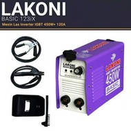 LAKONI 450 WATT MESIN LAS LAKONI BASSIC 123IX / TRAVO LAS LISTRIK