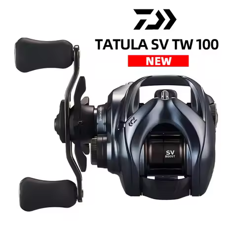 NEW DAIWA TATULA SV TW100 Fishing Reel Baitcast Reel 7+1BB Drag 5KG SV TW 100