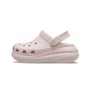 〖DUTY FREE GOODS〗Crocs Classic Crush Clog Pink รองเท้า รองเท้าแตะ The Same Style In The Store