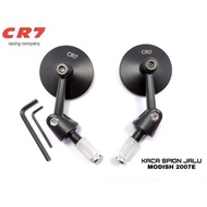 / SIDE MIRROR BAR END MIRROR NMAX HANDLEBAR MIRROR AEROX/ PCX/ VARIO MIO & OTHER ROUND CONVEX PHOTO