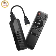 T3MINI TV Stick 4K HD 2.4G WiFi Mini Set-Top Box H.265 Video Media Player 1GB RAM 8GB ROM TV Stick Compatible For Android 10 .0