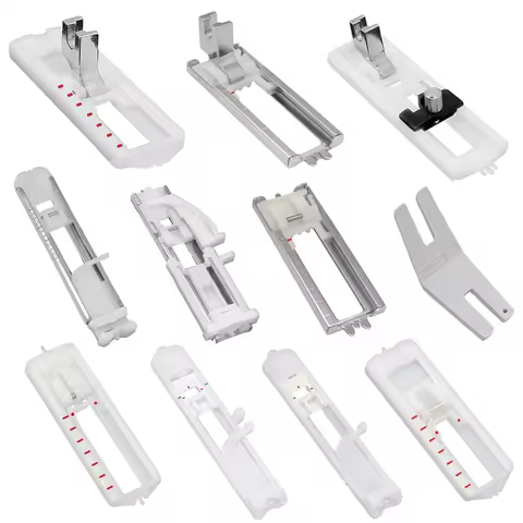 Domestic Sewing Machine Buttonhole Foot Snap On Button Hole Presser Feet For Singer Brother Househol