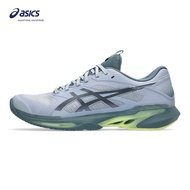 ASICS Men SOLUTION SPEED FF 4 Tennis Shoes in Grey Blue/Ironclad